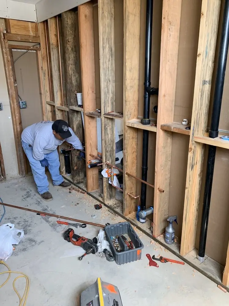 Commercial rough-in plumbing for Commercial Plumbing in Wilkes-Barre